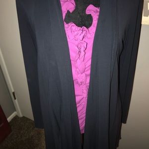 CAbi Navy Blue cardigan